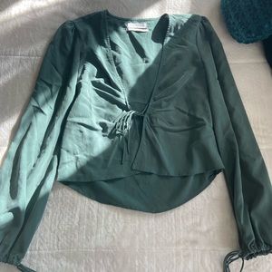 Tie front top Urban Outfitters